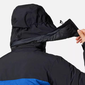Veste imperméable de randonnée personnalisée, veste coupe-vent imperméable à capuche en softshell pour la course à pied et la randonnée - Product Image 5