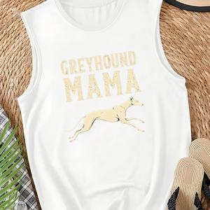 เสื้อกั๊กถักแบบลำลองสำหรับผู้หญิงลายเกรย์ฮาวด์ดีไซน์วินเทจ - Product Image 1