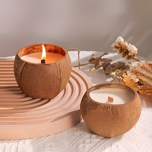 ชามเทียนกะลามะพร้าวที่เป็นมิตรกับสิ่งแวดล้อม - Product Image 3