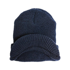Solid Color Knit Beanie <b>Hat</b> for <b>Men</b> Women <b>Winter</b> Warm Cuffed Skull Cap Casual Unisex - Product Image 6