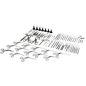 ชุดเครื่องมือผ่าตัดหู ชุดอุปกรณ์ผ่าตัดหู ชุดเครื่องมือตรวจหู ชุดตรวจหู ชุดอุปกรณ์ทางการแพทย์สแตนเลส - Product Image 1