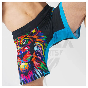 Pantalones Cortos de Boxeo de Poliéster Ligero de Alta Calidad, Elásticos, Transpirables, de Secado Rápido, Cómodos, con Cintura Elástica, para Venta en Línea - Product Image 4