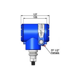 เครื่องส่งสัญญาณความดันอัจฉริยะ [Alsensor] รุ่น P601 ซีรีส์ 4-20mA HART พร้อมจอ LCD ในตัว วัสดุ STS316L ได้รับการรับรองมาตรฐาน Ex d IIC T6 KGS - Product Image 3