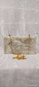 Custom Handmade Resin Clutch Bag High End Acrylic Purse for Women Party or Event Use OEM Services <b>Offered</b> - Product Image 3