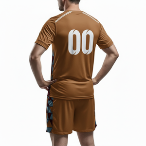 Maillot de football nouvelle saison 2026 à manches courtes, respirant, séchage rapide, antibactérien, pour adulte, fabriqué en usine - Product Image 2