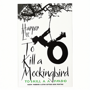 To Kill A Mockingbird de l'auteur Harper Lee, impression de livre broché personnalisé à couverture souple - Product Image 1