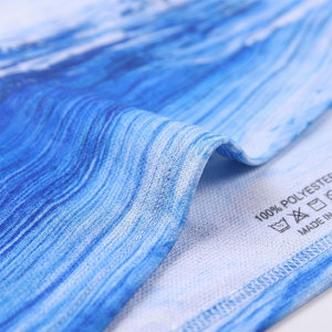 Cache-cou unisexe à double couture avec impression par sublimation personnalisée, anti-plis, en polyester de qualité supérieure, équipement de protection pour le cou - Product Image 4