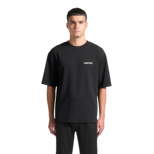 T-shirt décontracté à col rond et manches courtes pour homme, avec motif graphique sur le dos et petit imprimé sur la poitrine, coupe décontractée, en jersey de coton, vente en gros, personnalisable OEM - Product Image 1