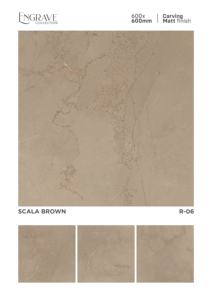 Carreaux de porcelaine de qualité supérieure à surface mate, 600X600MM 24X24, carreaux de sol en céramique vitrifiée pour projets intérieurs - Product Image 2