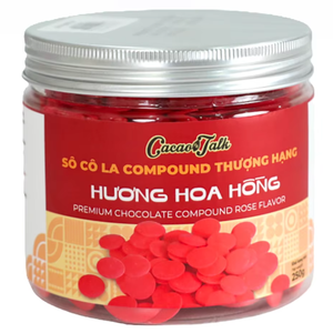 Chocolate Compuesto HALAL en Barra, Chocolate de Rosa, Venta al por Mayor, Etiqueta Privada Personalizada, para Repostería, Galletas y Bizcochos - Product Image 1