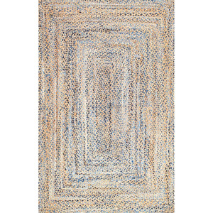 Alfombras y alfombras de yute ecológicas rectangulares Naturales de La India para sala de estar a precio barato, alfombrilla y alfombra de yute tejida a mano - Product Image 4