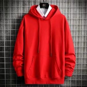 Sudadera con capucha de forro polar lisa, extragrande, gruesa, con botones, de peso pesado, personalizada, de corte holgado, estilo urbano, cálida, premium, para uso casual - Product Image 4