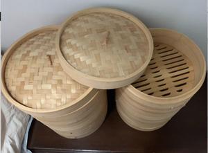 AVAILABLE Safe Clean Eco Bamboo Steamer Pure Wood <b>Plant</b> Kitchenware Best For Dim Sum Cooking And Bun Steaming Direct Wholesale - Product Image 2