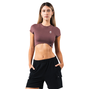 Camiseta de Manga Larga de Doble Capa para Mujer, Ajuste Elástico, Tela Suave, Prenda Esencial para el Día a Día, Ropa Deportiva, Yoga, Gimnasio - Product Image 1