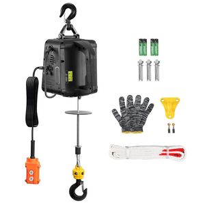 Verricello Elettrico Portatile 1100 Libbre, Altezza di Sollevamento 22,9 Piedi, Velocità 13 Piedi/min, Telecomando Cablato per ATV/UTV - Product Image 6