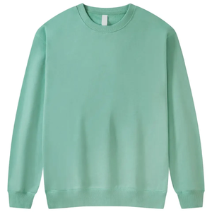 Sweat à capuche épais pour homme, col zippé, coupe ajustée, grandes tailles, décontracté, sportif, en molleton polyester/coton écologique - Product Image 5