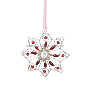 Simple Look Nouveau Style Entier Pas Cher Lase Trou Porte Ornement Suspendu En Métal Martelé Unique Ornements Décoratifs Suspendus - Product Image 3