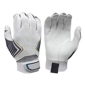 Guantes de Béisbol de Cuero Ligeros para Bateo, Guantes Transpirables para Receptor con Agarre, Equipo de Entrenamiento, Logotipo Personalizado - Product Image 4