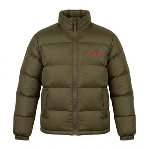 Chaqueta de burbujas de moda para hombre, ropa de abrigo premium para invierno, tela duradera de poliéster/nailon, ecológica, de secado rápido, con cierre frontal seguro - Product Image 5