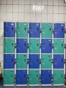 Medium Size ABS Plastic Commercial Coin Operated Dent & Scratch Resistant Locker with Easy Assembly for Fitness Centers - Product Image 1