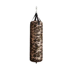 Sacs de frappe en PVC pour la boxe, sacs de frappe lourds en cuir pour le kick-boxing, équipement de gym de boxe, sac de frappe d'entraînement personnalisé - Product Image 4