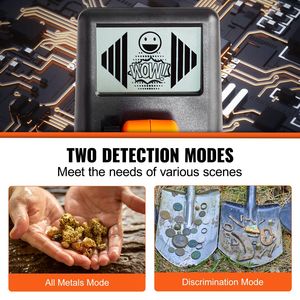 Avanzato DSP Chip Metal Detector per bambini da 6 pollici da 25 ''-37'' regolabile bobina di ricerca impermeabile IP68 LCD da caccia accessori - Product Image 4