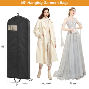 ถุงใส่เสื้อผ้าผ้าระบายอากาศพร้อมหน้าต่างโปร่งใสเพื่อการระบุเสื้อผ้าได้ง่าย - Product Image 6