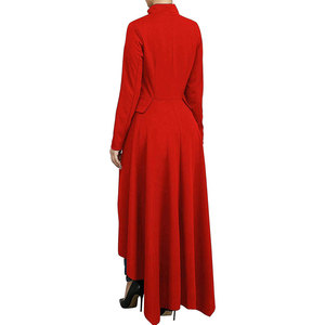 Gabardina gótica larga para mujer con cierre de cremallera, estilo frac, superventas, venta al por mayor de fábrica - Product Image 3