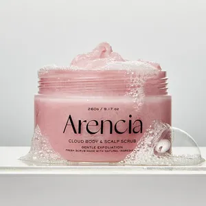 Arencia Fresh Cloud Lavender & Pear 260g Body & <b>Scalp</b> <b>Scrub</b> High Quality Product - Product Image 1