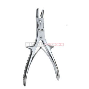 Pinces à os Stille-Luer courbées 8,75 po en acier inoxydable allemand 10 mm – Instruments médicaux manuels pour chirurgie générale - Product Image 6