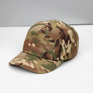 Gorras Trucker de 5 Paneles de Color Sólido, Gorra de Béisbol Ligera Sin Estructura, Amarillo Mostaza, Gorras Trucker Lisas con Visera Plana Personalizables - Product Image 5