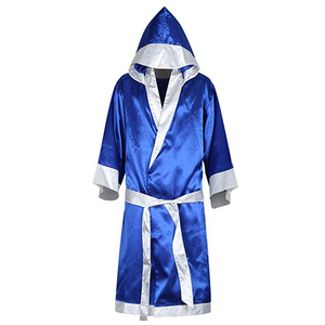 Custom Martial Use High Quality Boxing Gown for Kick Boxing Training Comfortable Breathable Polyester All Seasons Cheap Price - Product Image 4