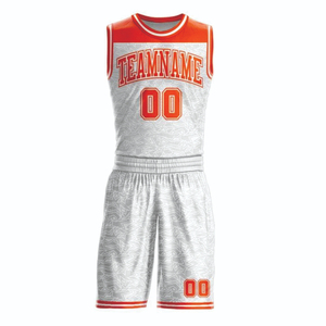 Ensemble d'uniformes de basketball réversibles pour hommes, 100 % polyester, design personnalisable, imprimé numériquement, sans manches, taille élastique - Product Image 4