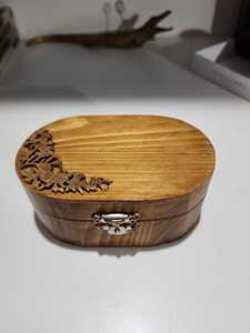 Affordable Handmade Wooden Gift Storage <b>Box</b> for Jewelry, Keepsakes, <b>Memories</b> and Small Treasures with Beautiful Vintage - Product Image 4