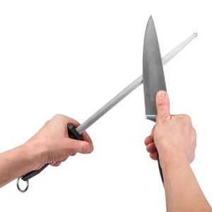 Cuchillo de Chef de Lujo Hecho a Mano con Mango de Madera, Hoja de Cobre y Damasco, Acabado Satinado, Ambidiestro, Longitud de 6-7.9 Pulgadas para Uso en la Cocina - Product Image 5