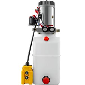 Centralina Idraulica Bianca da 6 Quarti, Nuova Condizione, Doppia Azione con Struttura in Plastica - Product Image 1