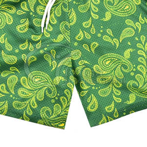 Pantalones Cortos Deportivos de Malla para Baloncesto y Gimnasio con Logotipo, Pantalones Cortos Sublimados de Alta Calidad para Hombre, Personalizados OEM - Product Image 3