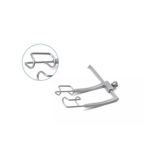 Spéculum oculaire en acier inoxydable, réglable manuellement, réutilisable, certifié CE ISO13485 Classe I, avec angle de vision de 120° - Product Image 3