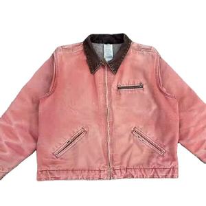 Chaqueta Vaquera Personalizada con Logotipo Frontal para Hombre, Informal, de Algodón, OEM, Primavera, Transpirable, Resistente al Viento 2026 - Product Image 3