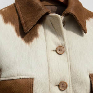 Vestes en cuir de vachette avec options de personnalisation, vestes en cuir de vachette véritable pour hommes, style streetwear, prix bas, veste d'hiver pour hommes - Product Image 5