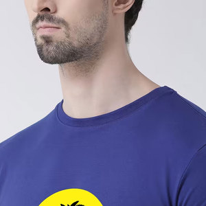 Camiseta de Hombre con Estampado Gráfico, Talla Grande, Algodón Premium, Casual, Manga Corta, Cuello Redondo, Estilo Urbano, Suave, Transpirable y Ligera - Product Image 2