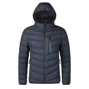 Chaqueta Acolchada Ligera para Hombre, Abrigo Cálido de Invierno, Ropa de Abrigo Acolchada para Exteriores, Chaqueta Casual con Cierre, Fabricante Mayorista Personalizado - Product Image 6