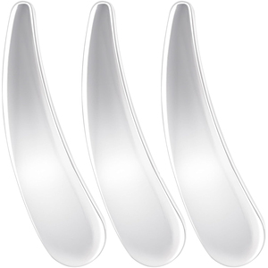 Juego de 3 Espátulas Cosméticas Mini de Acero Inoxidable Alemán, Aplicador de Maquillaje de Calidad Grado A+, Herramientas de Belleza para el Cuidado de la Piel y Crema para Ojos - Product Image 2