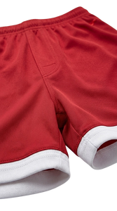 Shorts d'entraînement de football pour hommes, personnalisables avec logo, en tissu toile, séchage rapide, respirants, taille élastique, uniforme d'équipe - Product Image 5