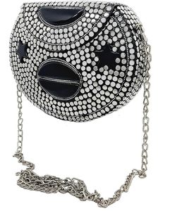 <b>Silver</b> metal Beaded Ethnic purse Girls Bridal Bag cross body bag for women/Girl party <b>clutch</b> Metal <b>clutches</b> Vintage Brass - Product Image 4