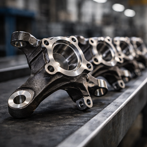 Nuevo Manguito de Dirección de Hierro Dúctil Mecanizado por CNC de Precisión, Grado OEM (Eje de Suspensión) para Plataformas Multivehículos - Product Image 1