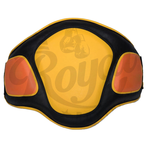 Protège-poitrine pour la boxe Muay Thai coussinets de ventre pendant l'équipement de sport de combat Meilleur ventre de boxe Cuir synthétique - Product Image 1
