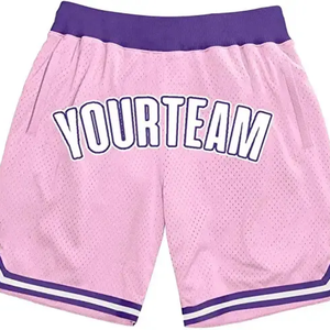 Nouveau design, shorts de basket-ball décontractés pour hommes, 100% polyester, avec logo imprimé par sublimation, poches, ceinture élastique - Product Image 6