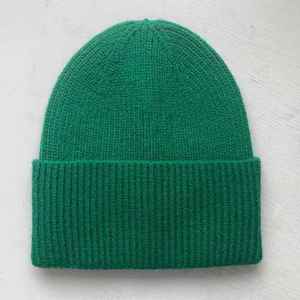 Unisex Beanie Hat Solid Pink Color Casual <b>Winter</b> <b>Cap</b> 100% Acrylic Computer Knitted Ribbed Design Adult Size 56-58CM - Product Image 4