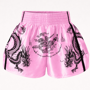 Pantalones Cortos de Boxeo para Hombre y Mujer, Pantalones Cortos de MMA Bordados, Pantalones de Entrenamiento Profesional de Kickboxing para Niños y Niñas, Pantalones de Muay Thai - Product Image 1